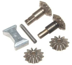 Radio Shack Tempest RC Car Differential Gear Upgrade Steel Diff for 1/10 Traxxas Slash 4WD XO1 Rally Rustler Hoss Compatible with Part 6882X Titanium