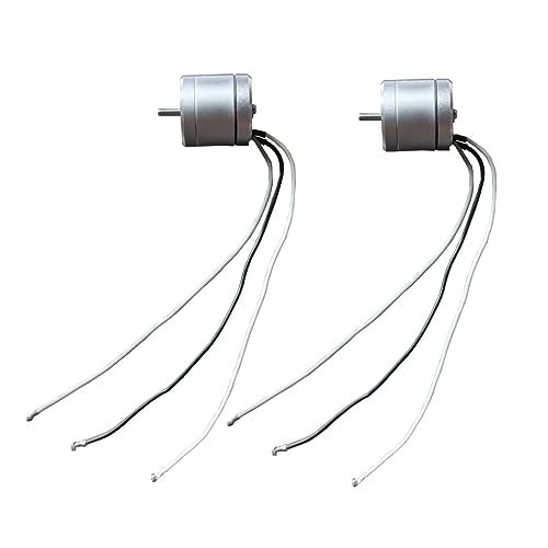 2Pcs Micro RC Quadcopter Drone Motor 1104 1 2S 4300KV Brushless Motor for RC Ski Doo and 2 3inch FPV Indoor Drone Whoop Quads