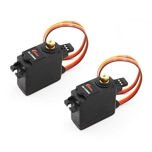 SPARKHOBBY 2PCS DS 238MG Digital Servo Metal Gear Ball Bearing High Torque for RC D10T Bulldozer Drones Models