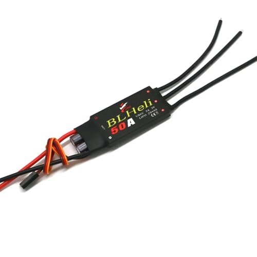 BLHeli RC Brushless ESC 50A Motor Electric Speed Controller for Unusual RC Aircraft Quadcopter Fixed Wing Multi axis DIY FPV Drone
