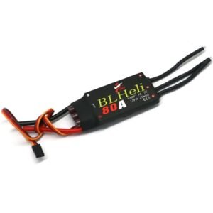 BLHeli RC Brushless ESC 80A with UBEC Motor Electric Speed Controller for Wing Washout RC Model Quadcopter Aircraft DIY FPV Drone