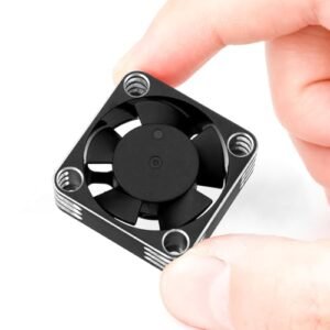 High Speed 30mm Motor Cooling Fan for 1/10 Scale RC Snowmobile 28000RPM ESC Cooling Fan Silver