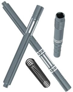 Primer RC Aluminium Center Slider Driveshafts Upgrade for 1/10 Senton Granite Vorteks 3S BLX and 1/8 Typhon Infraction 3S BLX CVD Hops Up Titanium