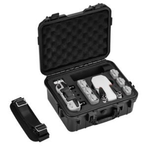 BRDRC Mini 2 SE 4K Hard Hardshell Waterproof Travel Case for DJI Mavic Mini 2 SE Mini 2 Mini SE Drones