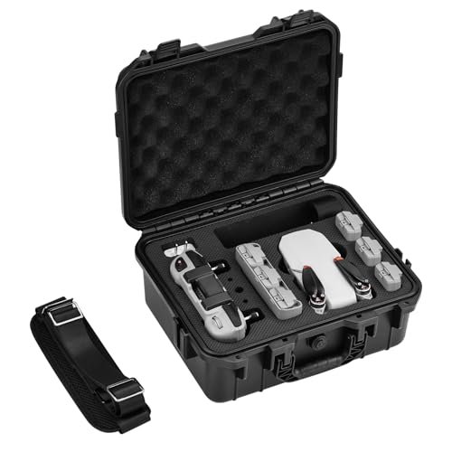 BRDRC Mini 2 SE 4K Hard Hardshell Waterproof Travel Case for DJI Mavic Mini 2 SE Mini 2 Mini SE Drones