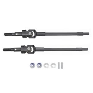 Schumacher RC Parts CNC Hard Steel Front CVD Drive Shaft for 1 10 Axial SCX10 I Straight Front Axle RC Crawler Car Replacement Upgrade