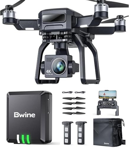 Bwine F7GB2 Drone with 4K Camera for Adults GPS Tracking FAA Compliant with 2 Batteries and B112 Remote ID Module