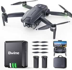 Bwine 【SAVE $117.99】F7MINI GPS Drone with Camera 4K for Adults Beginners+ B112 Remote ID Module for Drone GPS Tracking, Not Lose the Drone, Double Security
