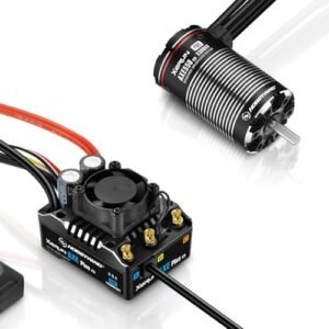 Hobbywing Xerun Axe R3 ESC and 3300Kv 2 3S 550L R2 Motor Combo for Gee Bee R3 RC Plane