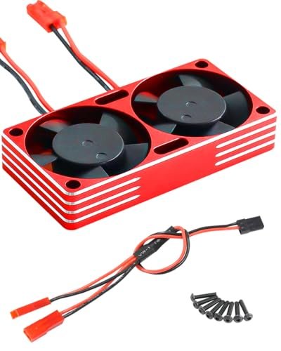 RCMYou 30cc RC Car Engine Cooling Fan 22000rpm Motor Fan 3.5V 8.4V Compatible with 540 550 3650 3660 3670 Brushless Motors