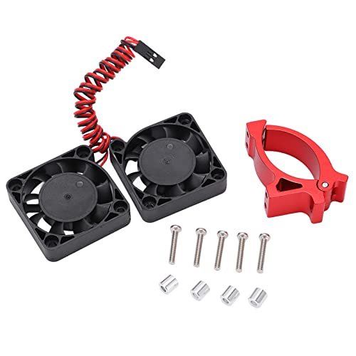 Bnineteenteam Small RC Jet Boat Aluminum Alloy RC Motor Cooling Fan 40x40mm for 4068 4268 4274 4275 Motors