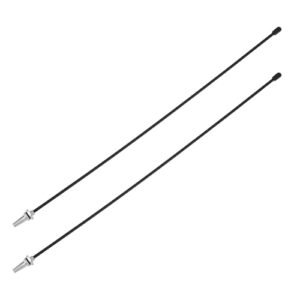 The Lord of the Tools Universal Silver Antenna Tube Set for Aircraft Carrier RC Boat Drones and Quadcopters 320mm Long