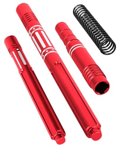 RCHuiWow Alloy Aluminium Center CVD Axles Upgrade Part for Top 10 RC Rock Crawlers Including 1/10 Granite Senton Vorteks 3S BLX and 1/8 Typhon Infraction 3S BLX Models
