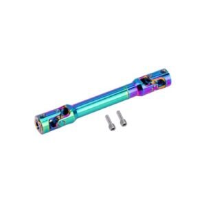3D Printed RC Truck Chassis Compatible Stainless Steel 1/10 Driveshaft Universal Joint for TRX4 SCX10 Gen8 Upgrades