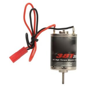 38 Turn 380 Brushed Motor with Low Vibration, High for 1/16 RC Car, Ship Model with JST Plug, Suitable for Traxxas 1/16 RC Car
