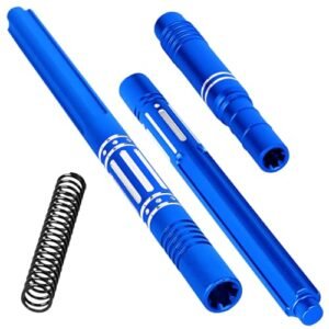 BRCatWPark Alloy Drive Shaft CVD Hop Up Navy Blue Upgrade Part for New RC Rock Crawlers 1/10 Granite Senton Vorteks 3S BLX Mega550 Big Rock 3S BLX 1/8 Typhon Infraction 3S BLX Mega550