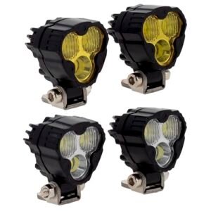 MEUS RACING RC Car LED Lights Kit Spotlight for Redcat Ascent 18 1/18 1/24 RC Crawler Upgrades Parts 4 Lights