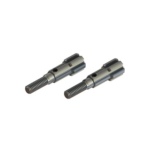 ARRMA 31mm RC Tires Wheel Axle Set ARA 1382 2 Pieces