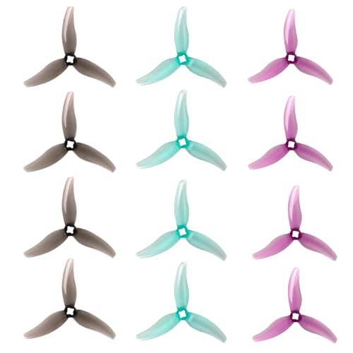 Gemfan Hurricane 550 RC Helicopter 12Pcs 3630 3.6X3.0X3 3 Blade Propeller for 1404 2204 Brushless Motor FPV Freestyle 3.5inch Quad Racing Drone