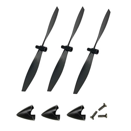 3PCS F949gyro RC Airplane Replacement Propellers Set with Screws Accessories