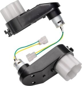 2 Pcs 12V RS390 20000RPM Gearbox with DC Motor for Car and Driver Lexus RC Kids Ride Ons Accessories