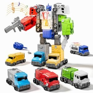 WATUDOU 5 in 1 Transformable Robot Toy for Kids Ages 5 6 7 Does RC Willey Take Old Couches