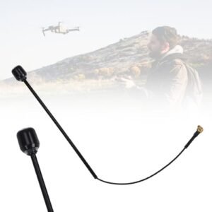 LANTOTEK New Bright RC Boat Parts 4.9G 5.8G 5dBi High Gain Candy UAV Antenna MMCX Elbow Interface FPV Drone Antenna