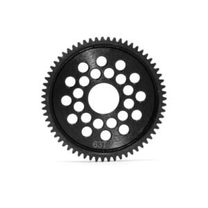 Tamiya TB 05 TC 01 Upgrade Parts 63T Spur Gear 06M 45 Steel Black