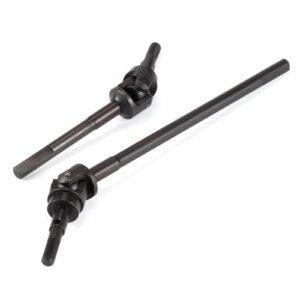 Vanquish Products Steel Driveshaft Set Universal Rear Axle Shafts for VS4 10 F10 F10T D44 HD44 F9 Axles