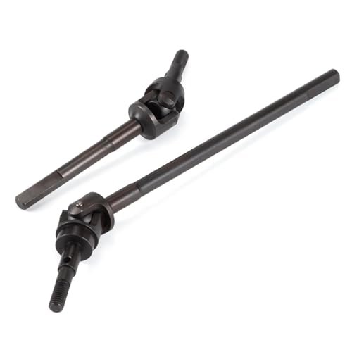 Vanquish Products Steel Driveshaft Set Universal Rear Axle Shafts for VS4 10 F10 F10T D44 HD44 F9 Axles