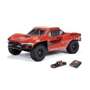 ARRMA RC Truck 1/10 Fury 2wd Short Course Truck RTR with Smart Battery and Charger RED ARA3221ST1
