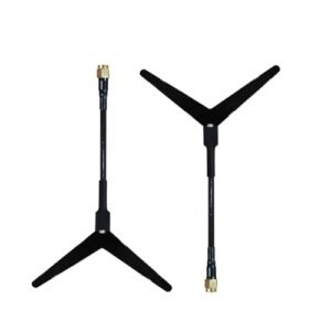 New Bright RC Bodies Y Shaped FPV Antenna SMA Male Head 1.2G 1.3G 1.5dbi for UAV FPV 2pcs