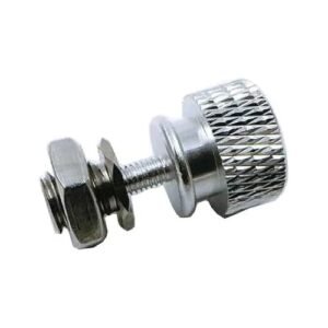 1PCS RC Model Boat Cover Fixed Seat Metal Hatch Lock with 10/12/14/16mm Hand Screw Ship Case Canopy Fixing Connector(Seat with 14mm Screw)