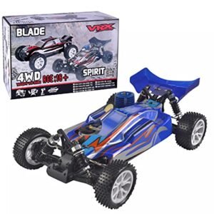 FunXylophy VRX RH1006 2.4G 4WD Nitro RC Dragster Off Road Vehicle High Speed Remote Control Car for Adults RTR Version