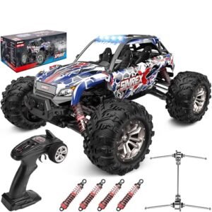 SIMREX 1/16 Scale Hobby RC Car 36 KPH High Speed 4WD Moster Truck RC with 2.4 GHz Remote Control for Kids and Adults