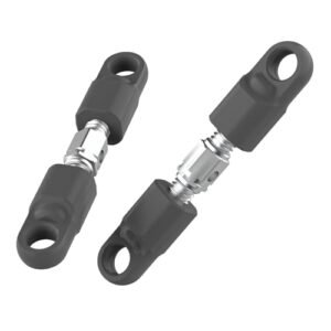 AMAZINGONE 1/20 Scale RC Car Adjustable Pull Rod Linkages Arm Tie Rod Spare Parts for 1/20 RC Body