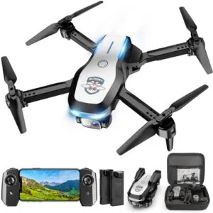 Gravity Skyhawk RC Helicopter with HD Camera 1080P FPV Foldable Drone for Beginners and Kids