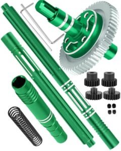 hopsupRC 57T Differential Spur Gear Slipper Clutch Driveshaft CVD Axles Upgrade for 1/10 1/8 RC Models