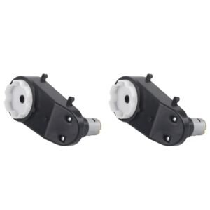Saluaqui 2PCS Electric Motor Gearbox RS390 Motor 12000 to 20000 RPM for Kids Cars Check RC Willey Business Hours for Availability