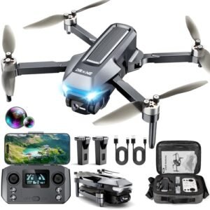 HK22 DRONE GPS Guided RC Plane with 4K Camera Brushless Motor 5G Transmission 46Mins Flight Time