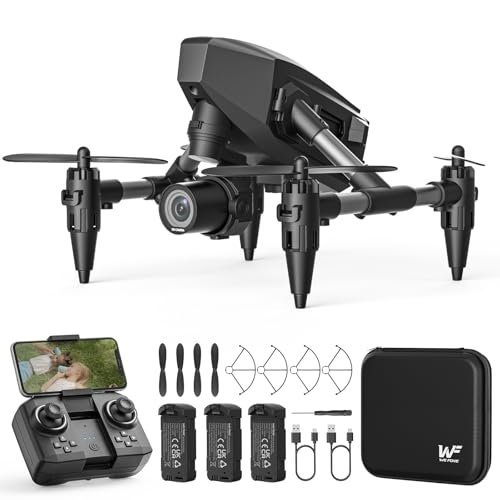 Potensic RC Quadcopter with 1080P HD Camera Mini Drone for Beginners Kids Adults 3 Batteries Optical Flow Positioning One Key Start