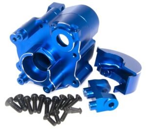 Arrma 1 5 Kraton 8S Outcast 8S Upgrade Aluminum Alloy Gearbox Case for 1 5 Gas RC Trucks Dark Blue