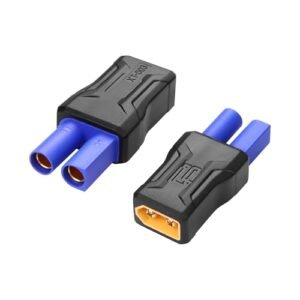 SinLoon 2 Pack EC5 to XT60 Connector Adapter for RC FPV Drone Car Lipo Battery Charger ESC Perfect for Infant Baptism RC Sproul Enthusiasts