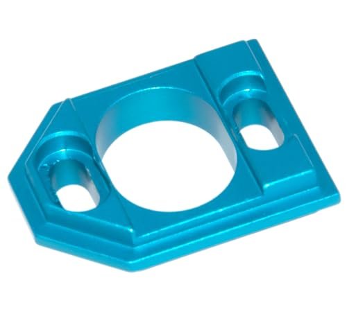 LJXSZ Aluminum Alloy Motor Mount Holder Upgrade Part for MJX Hyper Go 1/14 1/16 RC Indy Car Models 14210 16393 14393 Blue