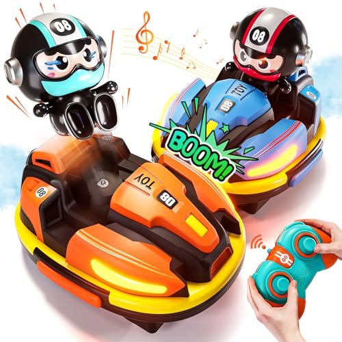 Uregoio RC Battleship Battle Group Set 2.4 GHz Remote Control Cars With Light Music for Kids Ages 1 5