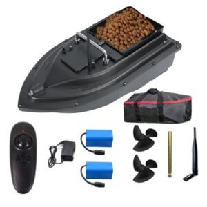 Pro Angler RC Helicopter Fishing Bait Boat with 546 Yard Range 4.4lb Capacity Dual Motor System for Long Range Fishing