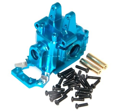 LJXSZ Front Gearbox Cover Aluminum Alloy Upgrade Part for MJX Hyper Go Best Nitro RC Car Under 200