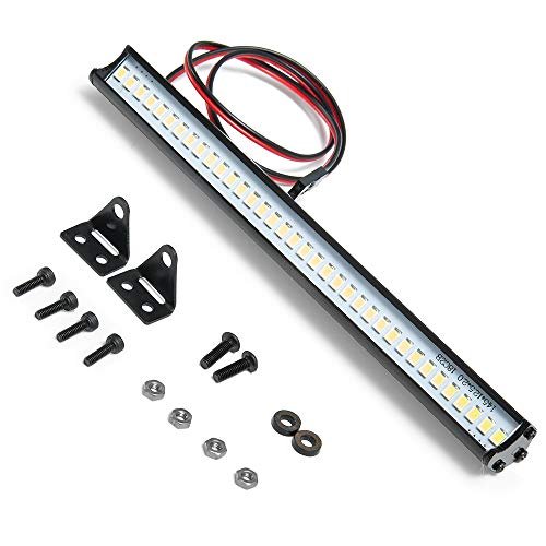 WEFEINO Super Bright RC LED Light Bar Roof LED Lamp Kit 36 LED Light Bar for New Bright Bigfoot RC Truck 1 10 Scale RC Rock Crawler Car