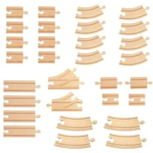 MUYUTOY Carpet for RC Track Durable Play Mat Compatible with Wooden Train Sets Including Thomas Brio Melissa and Doug
