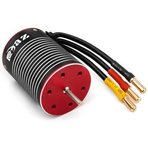 RC Racing 540 Brushless 3650 Motor 5200KV 3.175mm Shaft Waterproof for 1/10 Scale RC On-Road Car TRX4 SCX10 Drift Racing Off-Road Monster Short-Course Truck Brushless Motor
